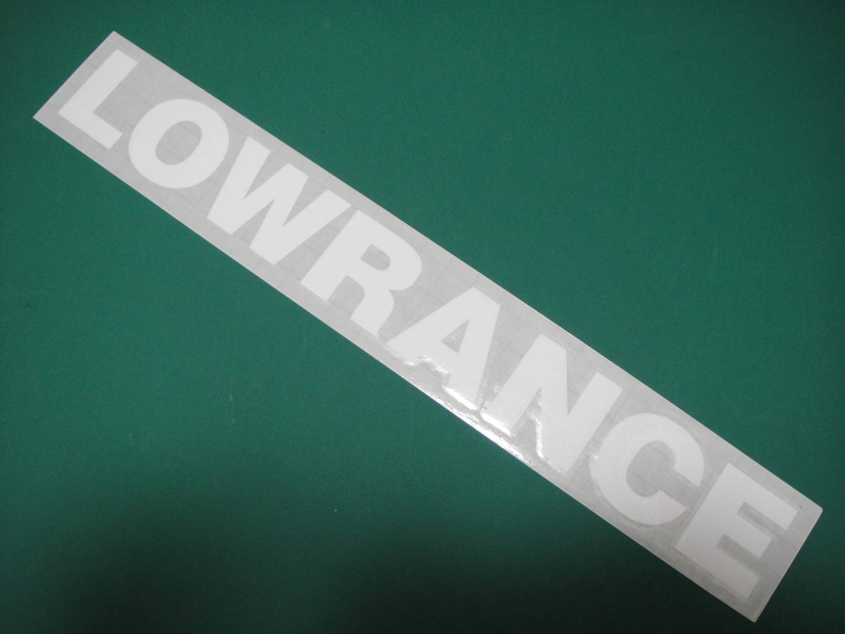 LOWRANCE ローランス ステッカー　デカール　 横160ｍｍ　ハイグレード耐候６年oracal651 40色以上から選べます。_画像2