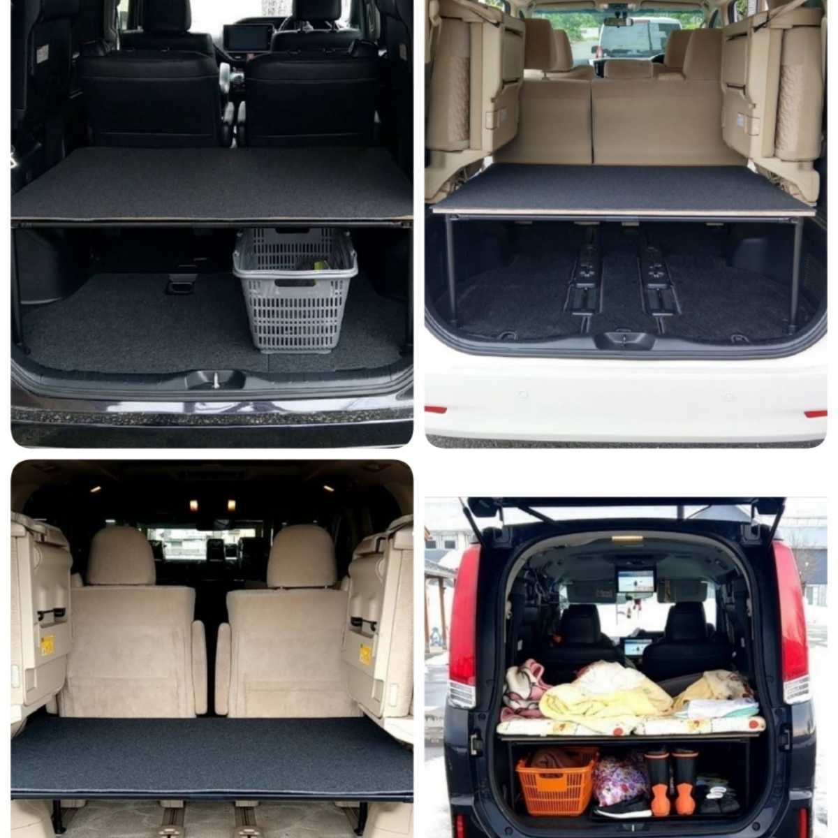 20 30 Alphard Vellfire outdoor sleeping area in the vehicle bed kit BBQ