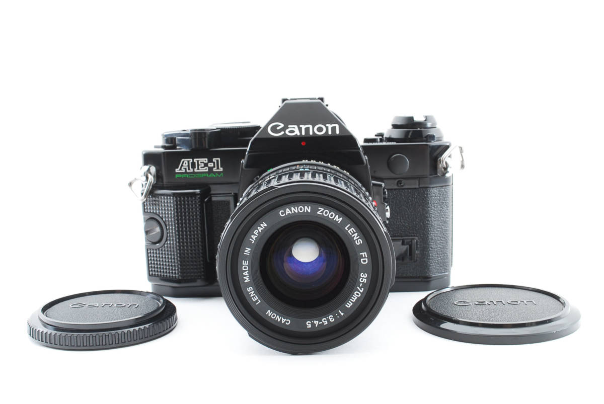 今ならほぼ即納！ PROGRAM AE-1 キヤノン ☆極上美品☆Canon + 1954478