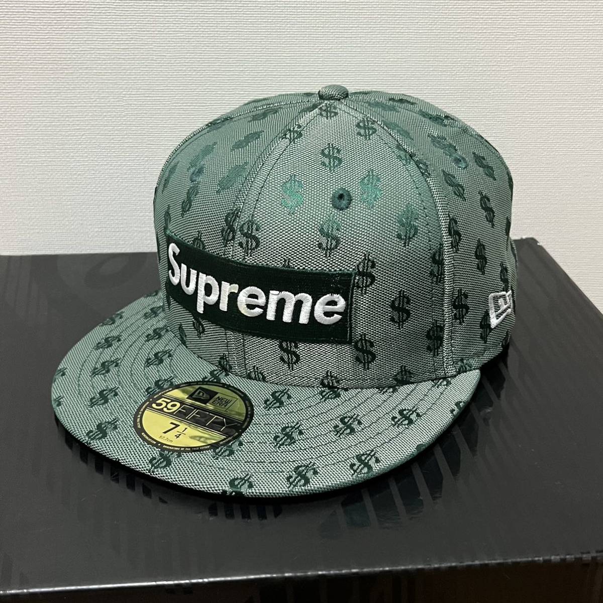 正規店仕入れの Supreme Monogram Box Logo New Era Cap 57.7cm 7 1/4