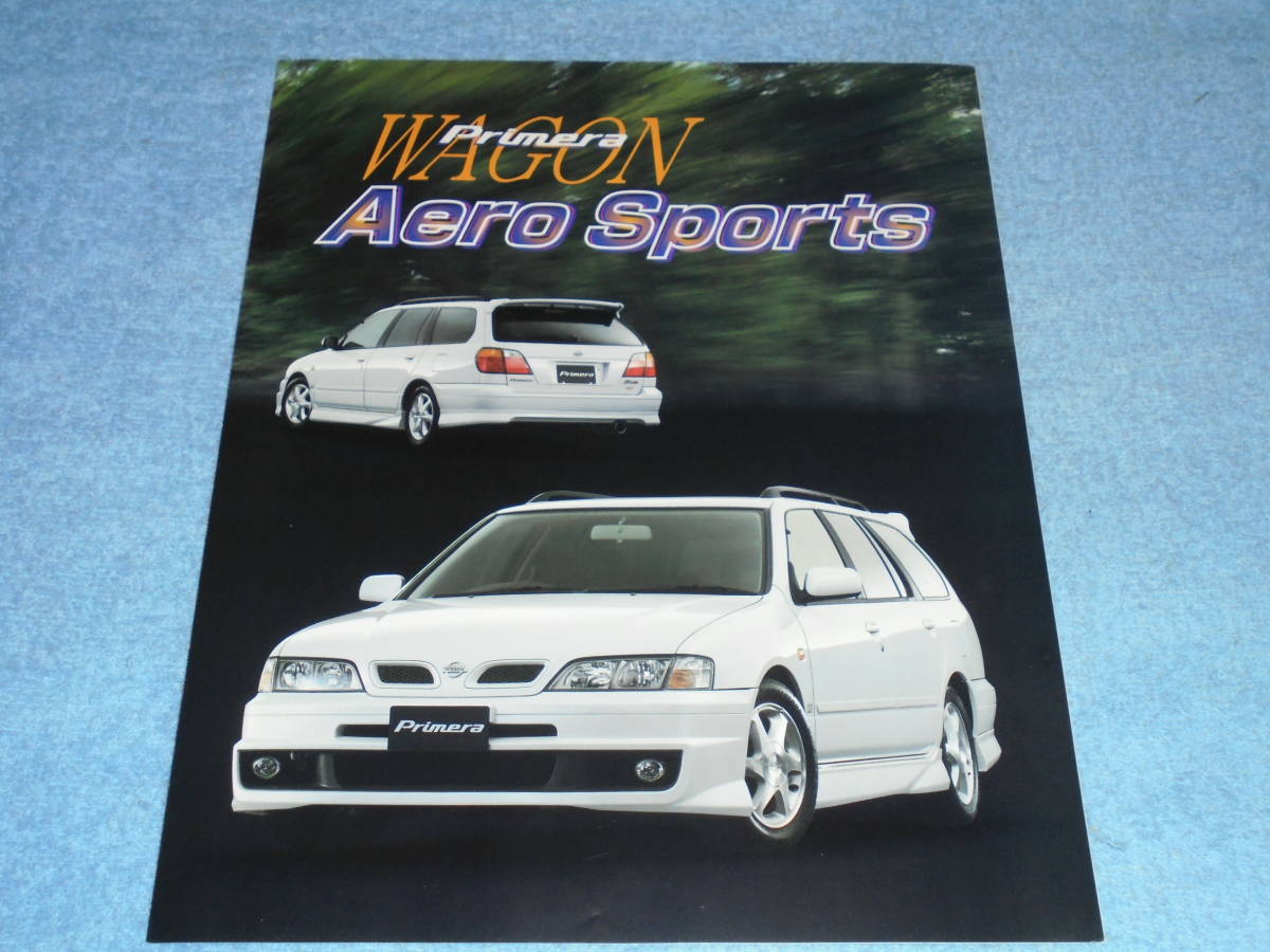 1998年 日産 プリメーラ ワゴン エアロ スポーツ カタログ ニッサン Aero Sports Whp11 Whnp11 P11 4wd 2 0g V 2 0g 4 00 2l パンフ Jauce Shopping Service Yahoo Japan Auctions Ebay Japan