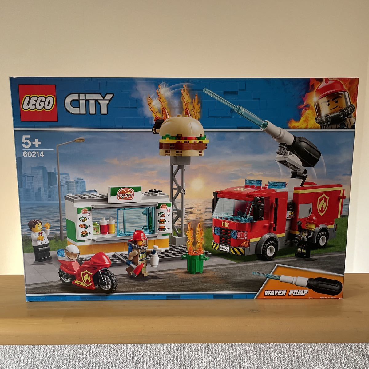 レゴ (LEGO) シティ ハンバーガーショップの火事 60214 ブロック
