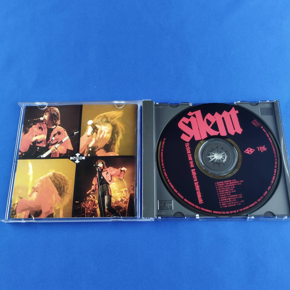 1SC9 CD 小比類巻かほる Silent Fiction Tour 1991_画像3