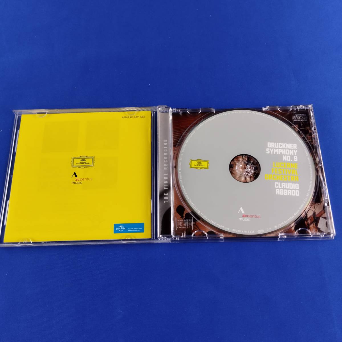 1SC8 CD CLAUDIO ABBADO・LUCERNE FESTIVAL ORCHESTRA BRUCKNER SYMPHONY NO.9_画像3