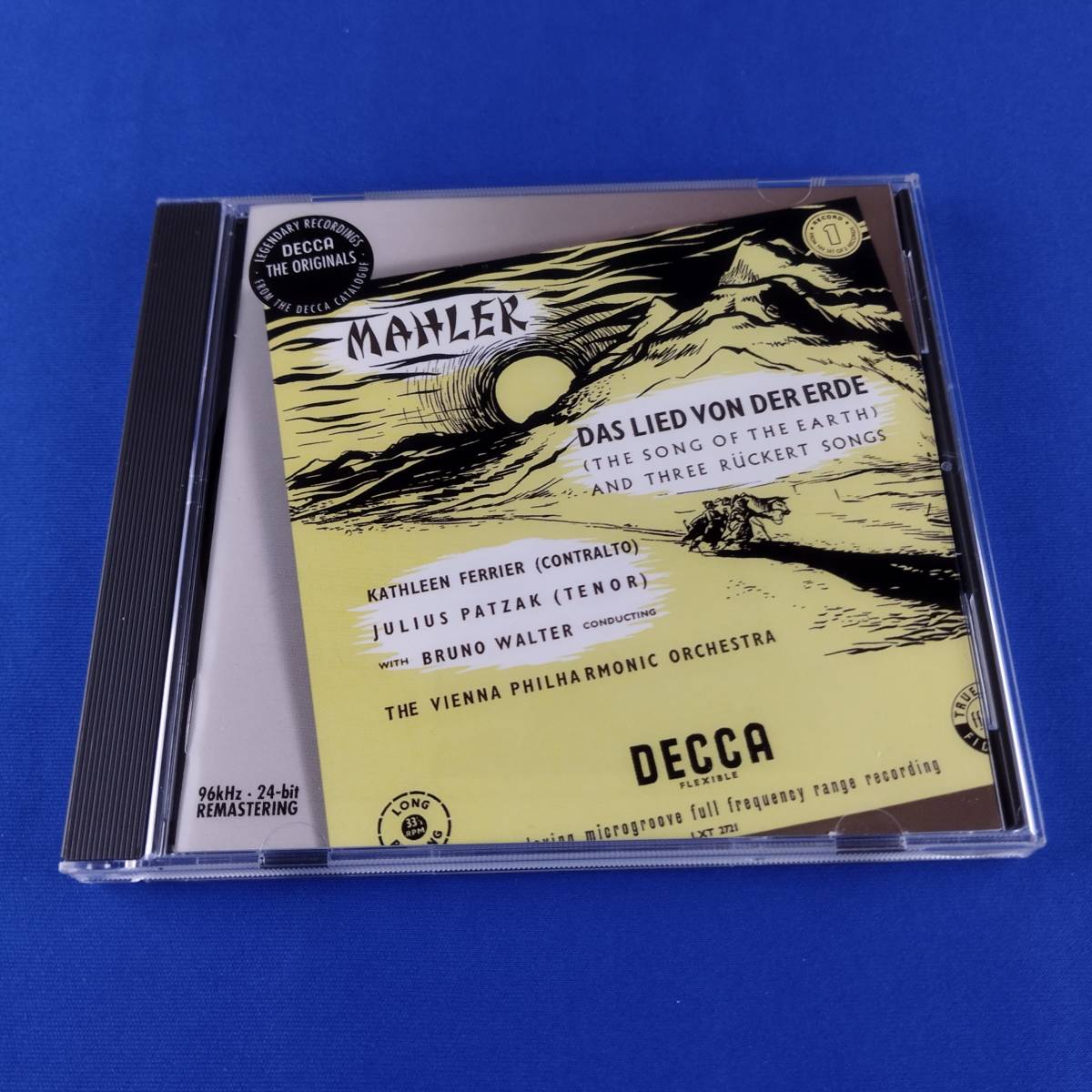 1SC11 CD ブルーノ・ワルター グスタフ・マーラー 交響曲 大地の歌_画像1