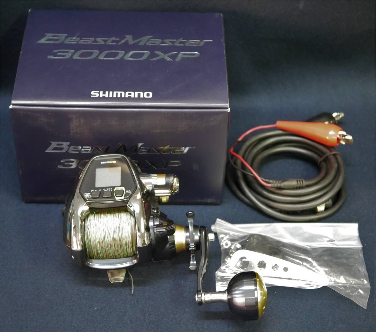 美品】シマノSHIMANO ビーストマスターBeast Master 3000XP 使用時間16