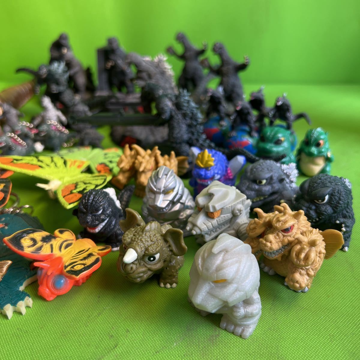 ゴジラ キーホルダー フィギュア セット 指人形 ゴジラ名鑑(ゴジラ