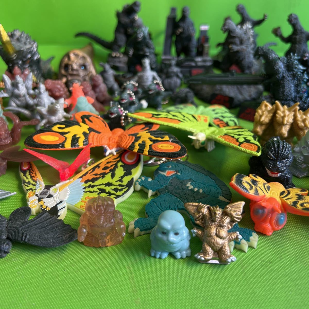 ゴジラ キーホルダー フィギュア セット 指人形 ゴジラ名鑑(ゴジラ