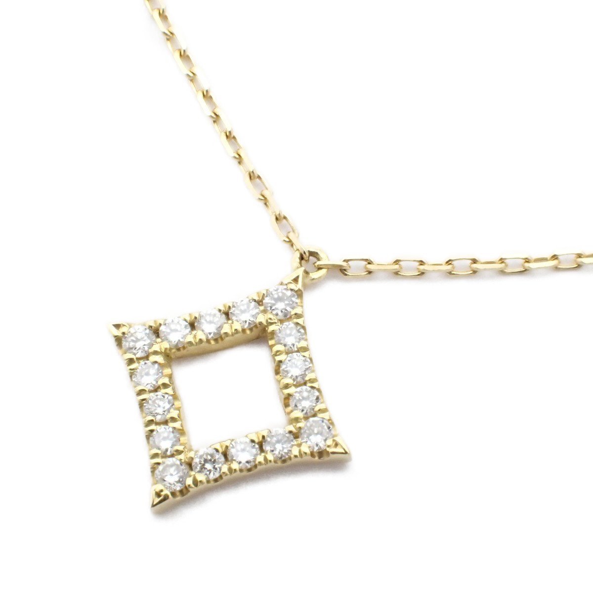 激安大特価！】 AHKAH アーカー K18YG/ダイヤモンド0.08ct【いおき質店