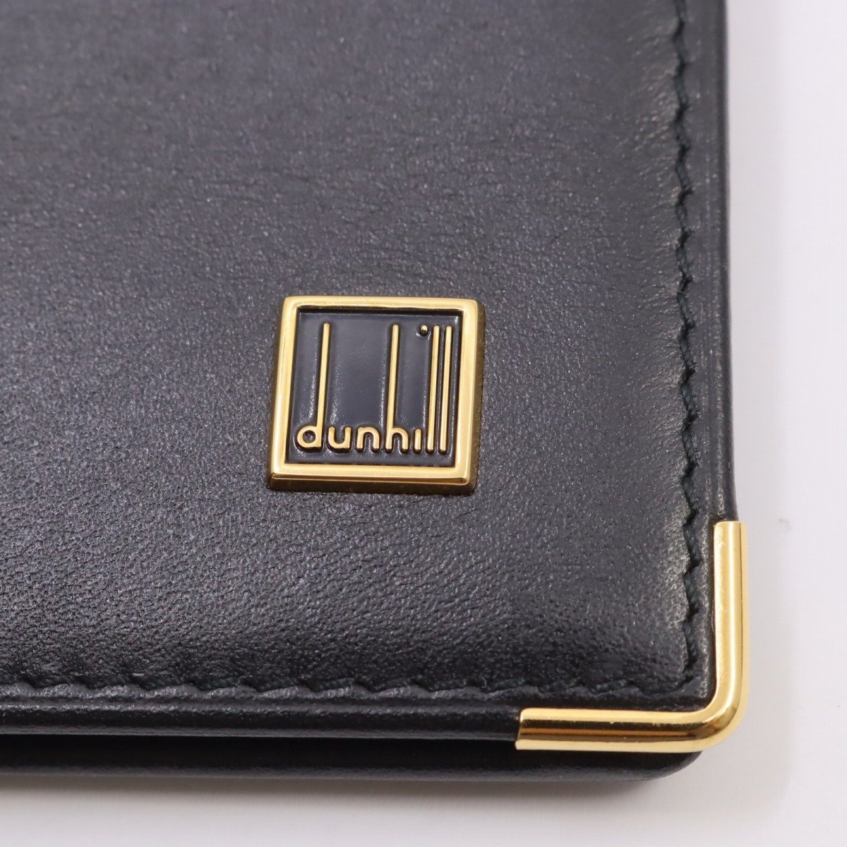 dunhill ダンヒル コンフィデンシャル 二つ折り財布 レザー ブラック【いおき質店】_画像8