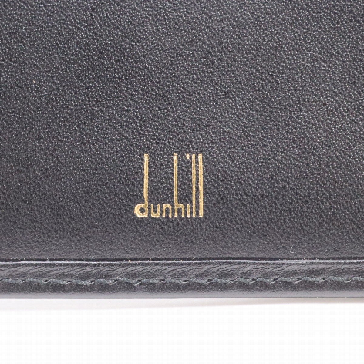 dunhill ダンヒル コンフィデンシャル 二つ折り財布 レザー ブラック【いおき質店】_画像9