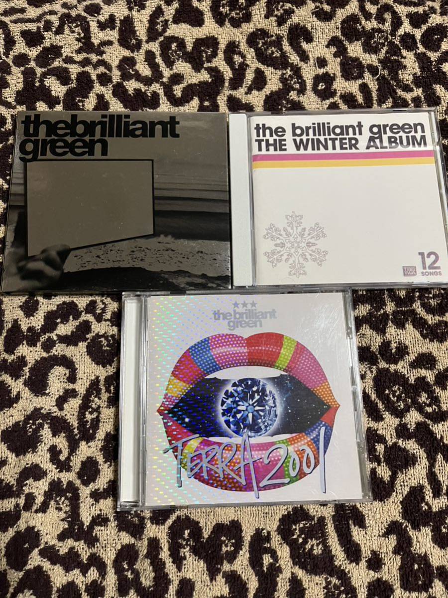 the brilliant green アルバム3枚　ブリグリ　CD 川瀬智子　TERRA2001 THE WINTER ALBUM_画像1