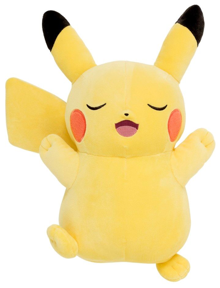 ポケモンスリープ　おやすみピカチュウ　もっちりぬいぐるみ