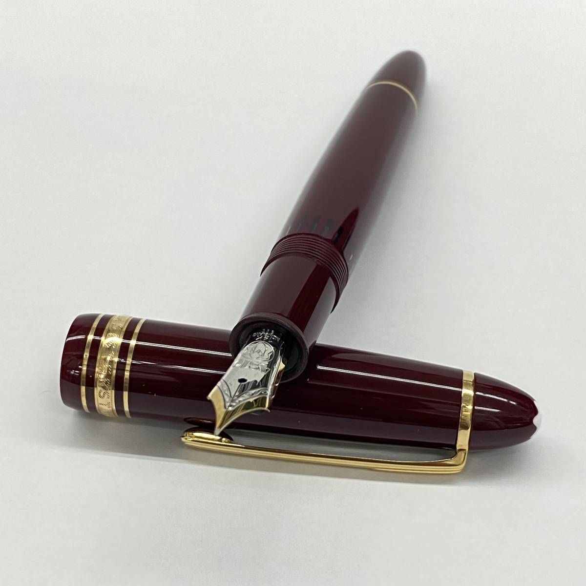 沸騰ブラドン MONTBLANC レア ☆希少 モンブラン ！ 万年筆 中白 14K