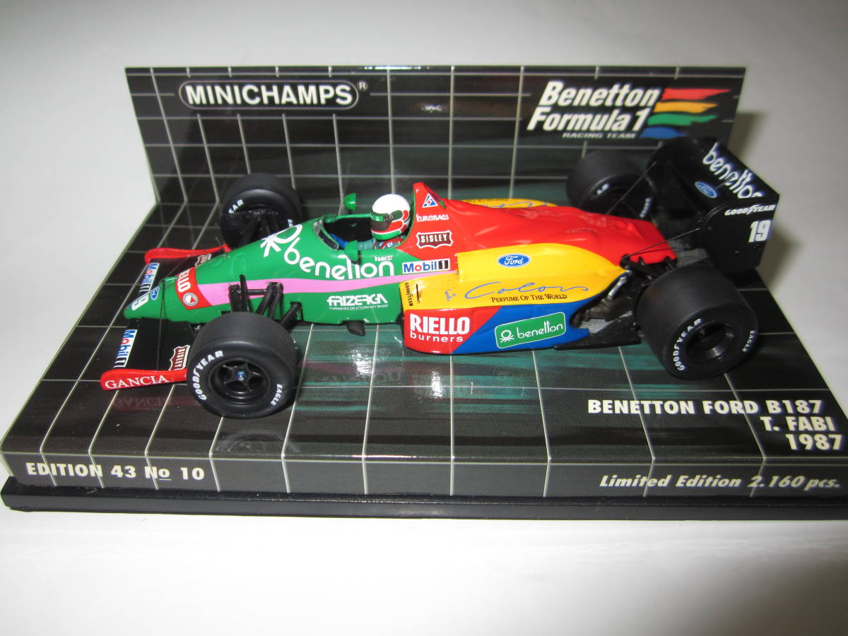独特の上品 即決 PMA ミニチャンプス 1/43 ベネトン B187 フォード №19 テオ・ファビ車 ウイング支持ワイヤー・アンテナ追加仕様 レーシングカー 独特の上品 即決 PMA ミニチャンプス 1/43 ベネトン B187 フォード №19 テオ・ファビ車 ウイング支持ワイヤー・アンテナ追加仕様 レーシングカー