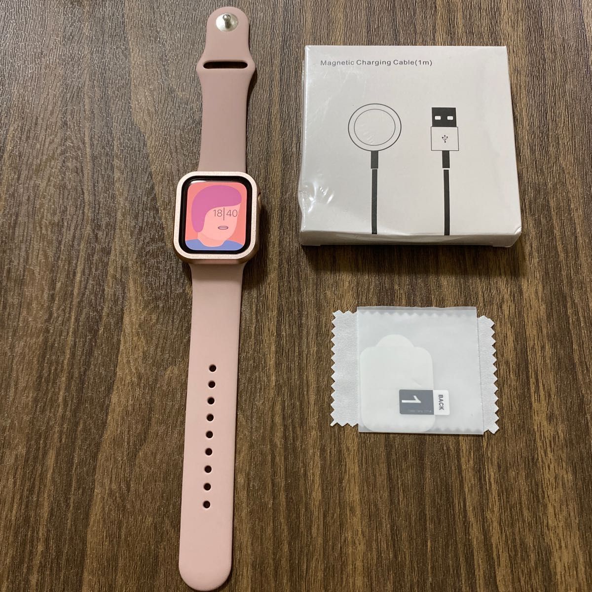 美品】Apple watch SE 40mm ゴールド 付属品新品 アップルウォッチ