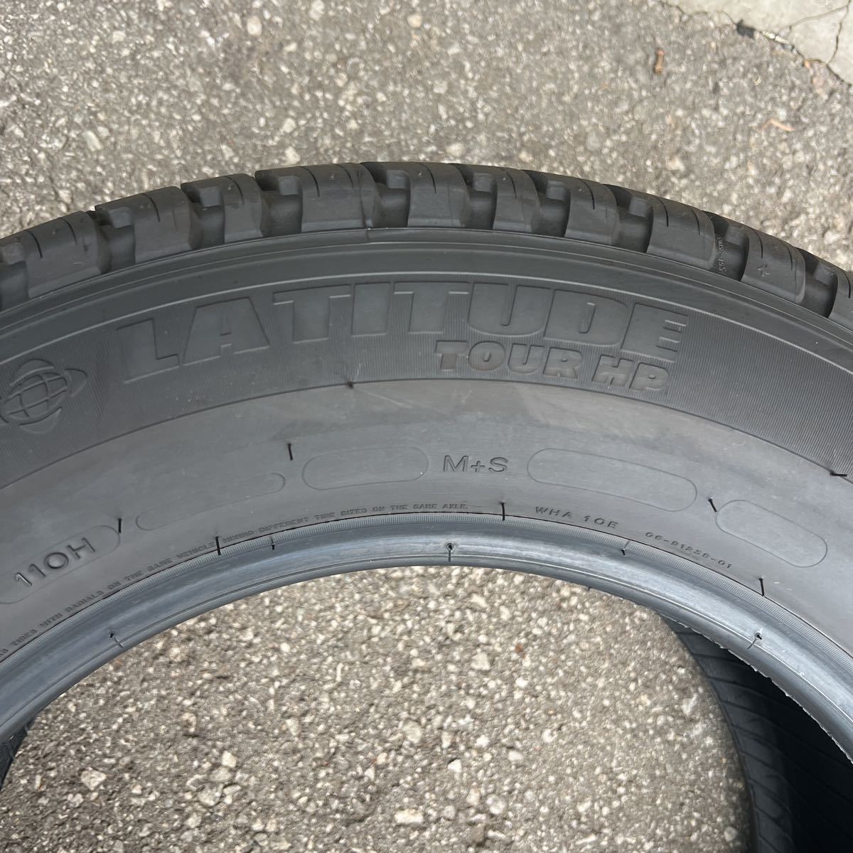 新車外し ミシュランLATITUDE TOUR HP 265/60R18 110H 2023年製4本セット　プラド、ハイラックス、_画像7