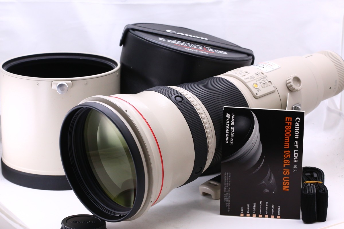 超美品・Aランク品】Canon EF 800mm F5.6 L IS USM LENS CASE 800
