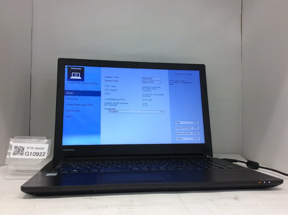 ブランド雑貨総合 B65/H dynabook TOSHIBA ジャンク/ PB65HEB41N7AD11