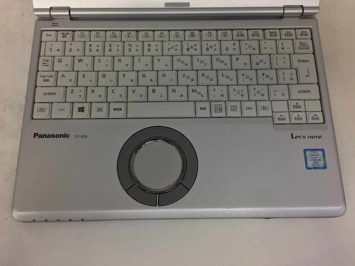 ジャンク/ Panasonic CF-SZ6RDAVS Intel Core i5-7300U メモリ4.1GB HDD320.07GB 【G10327】_画像4