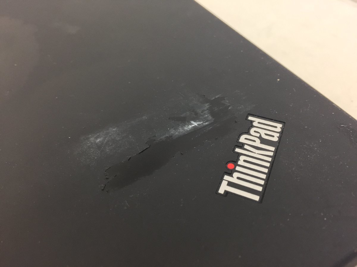 ジャンク/ LENOVO 2516RT7 ThinkPad T410 Intel Core i3 M 330 メモリ4.1GB ストレージ無し 【G11434-X】_天板に塗装剥げがあります