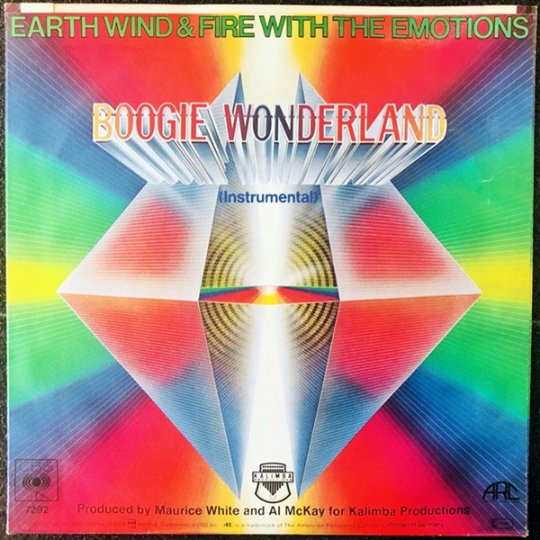 【Disco & Soul 7inch】Earth Wind & Fire / Boogie Wonderland _画像2