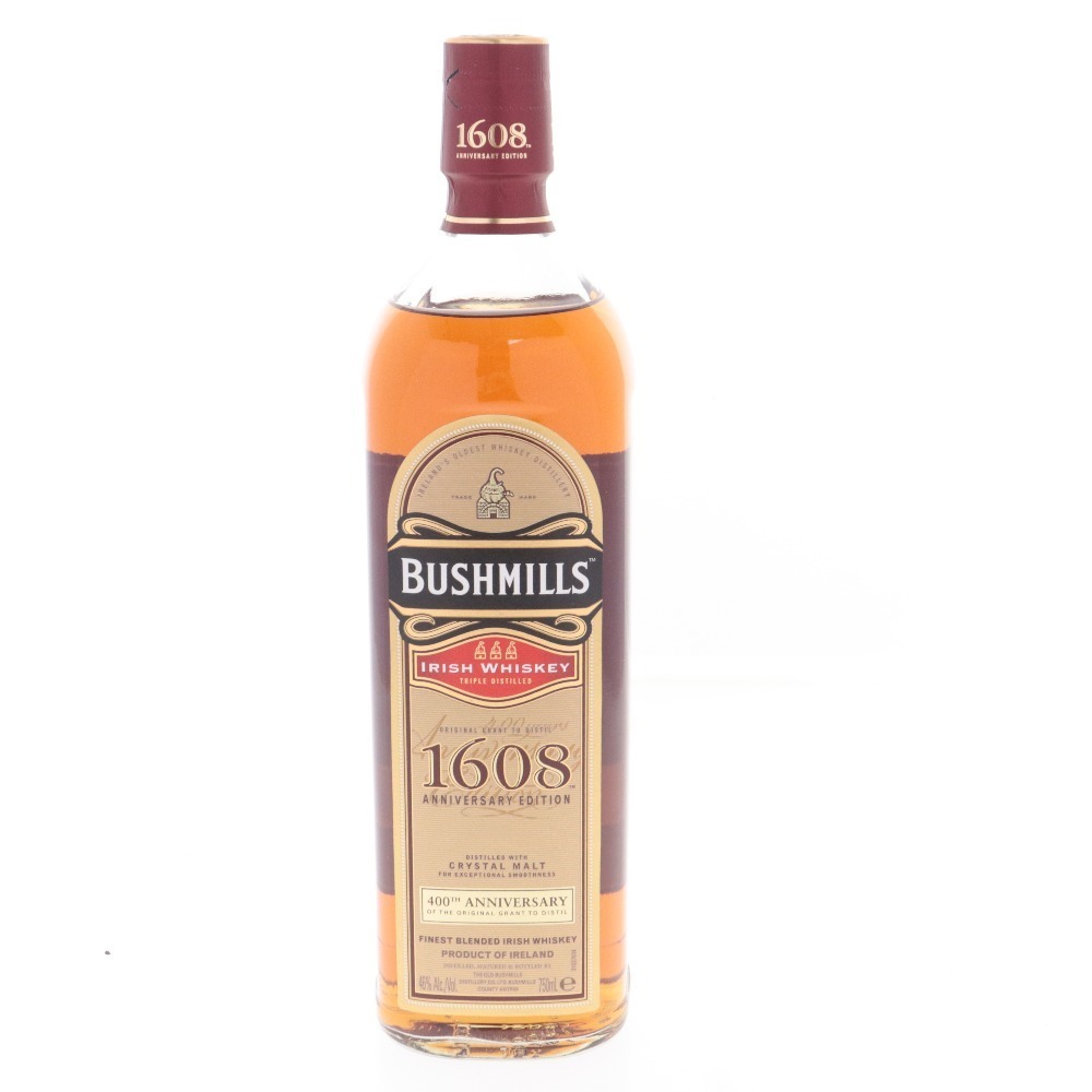 □ 酒 BUSHMILLS ブッシュミルズ 1608 400周年記念ボトル アイリッシュ