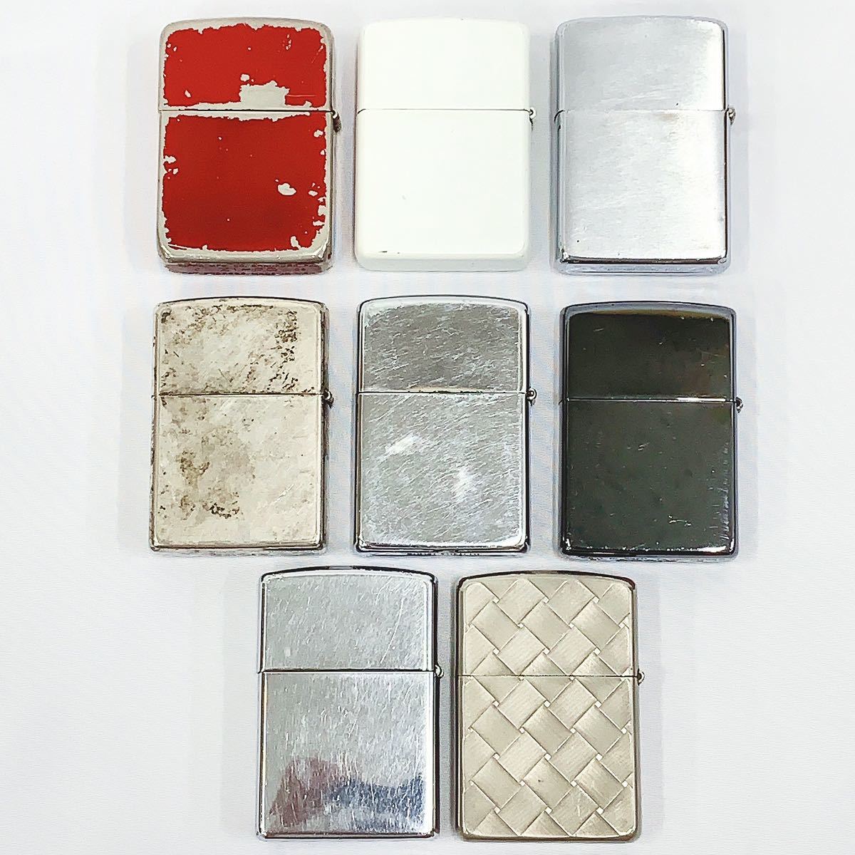 ZIPPO ジッポ オイルライター まとめて8点 LUCKY STRIKE/PHILIP MORRIS