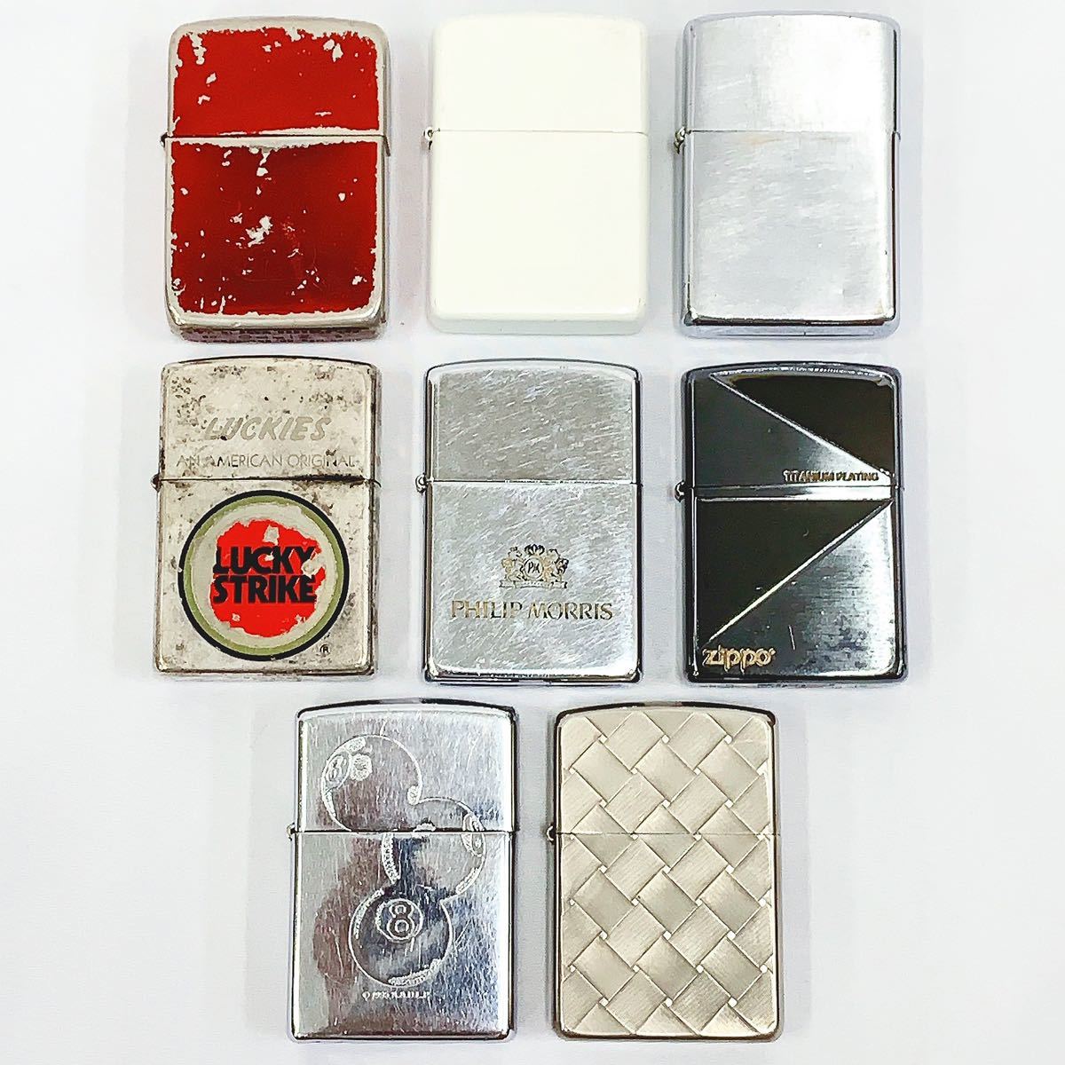 ジッポー ジッポ Zippo 8点まとめて-