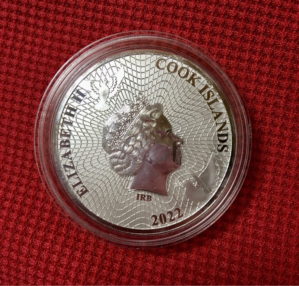 2022年　クック諸島　ピース　1オンス銀貨　純銀