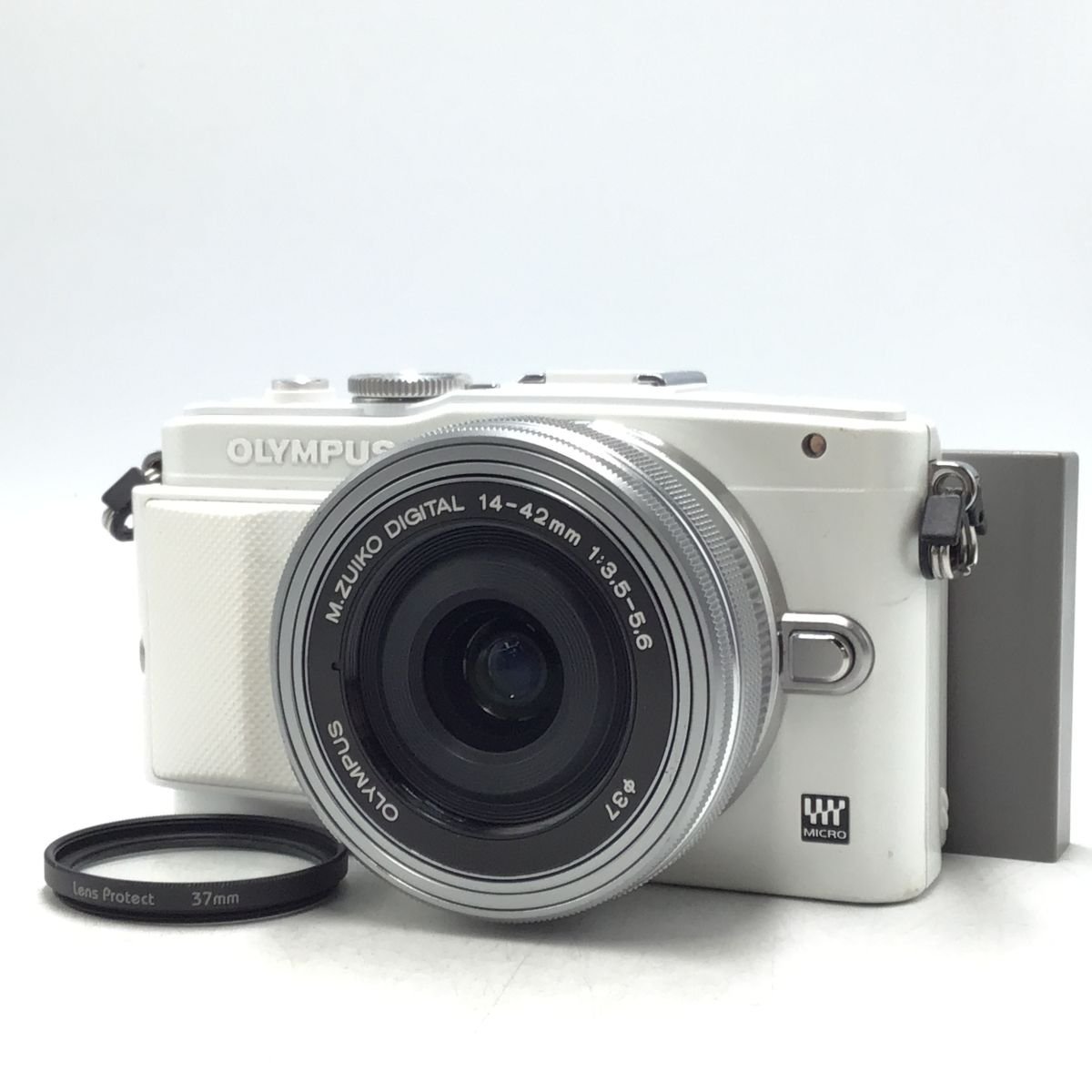 カメラ OLYMPUS PEN E-PL6 / M.ZUIKO DIGITAL 14-42mm F3.5-5.6 EZ ED MSC ミラーレス一眼レフ セット品 現状品 [1123HJ]