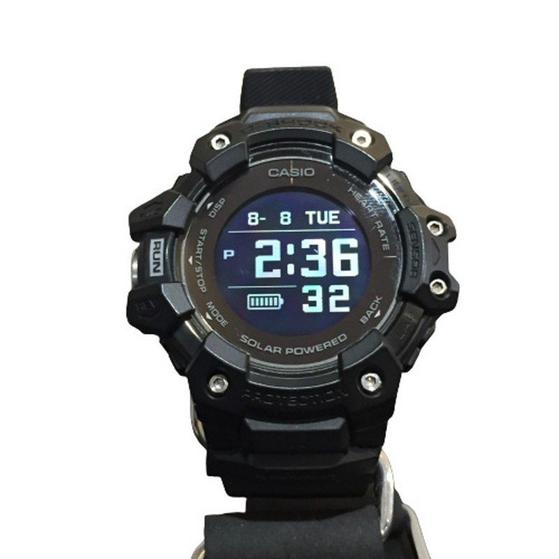 G-SHOCK ジーショック 【men497D】 CASIO カシオ GBD-H1000-1JR G-SOUAD ジースクワッド 腕時計 デジタル スポーツライン ソーラー充電 GB