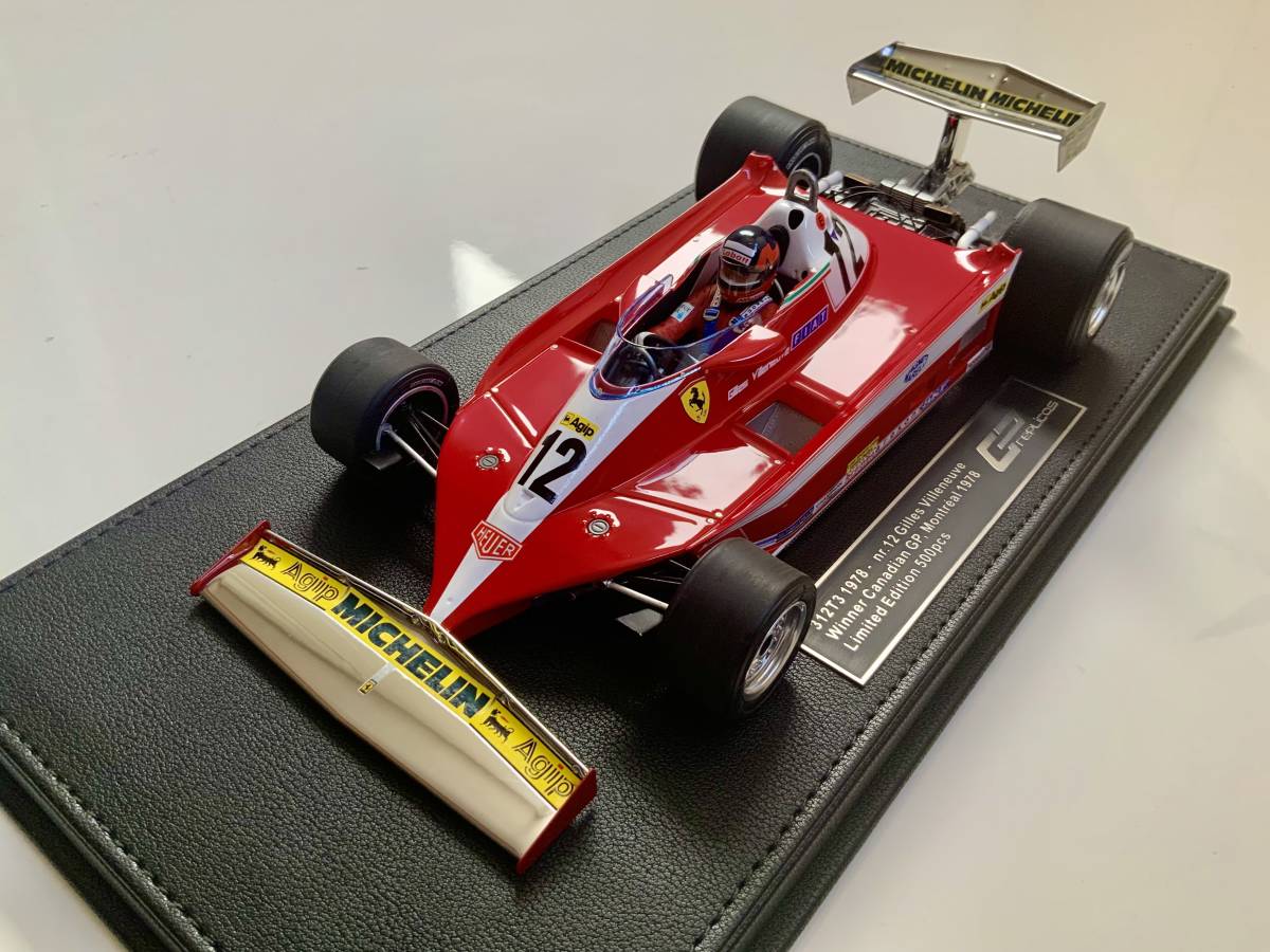 最安 312T3 Ferrari フェラーリ 1/18 Replicas GP No.12 トップ