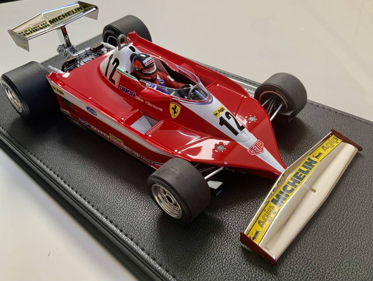 GP Replicas 1/18 フェラーリ Ferrari 312T3 No.12 ジル.ビルヌーブ カナダGPウイナー　モントリオール　1978 トップマルケス _画像2