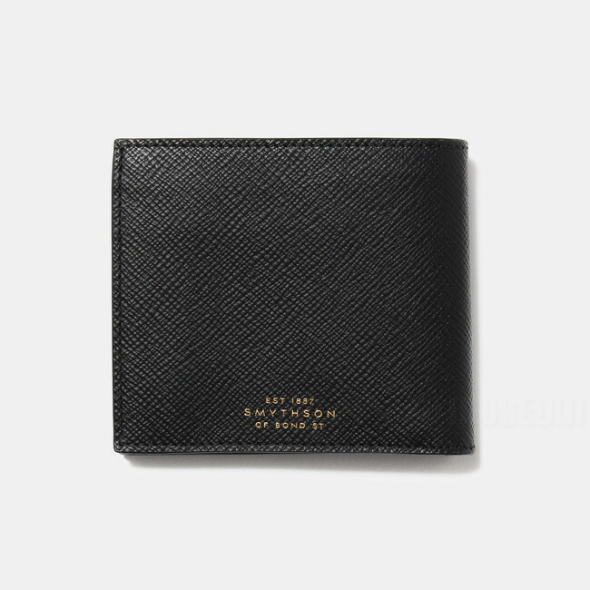 欲しいの スマイソン SMYTHSON 1200931 BLACK レザー メンズ BLACK PRS