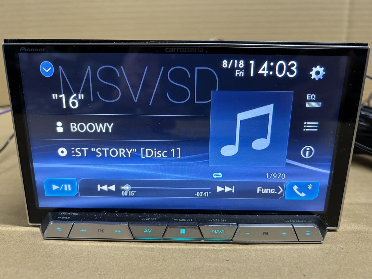 カロッツェリア 地デジ メモリー ナビ AVIC-CZ900 地図データ 2016年 Bluetooth対応 *8|メーカー別 カロッツェリア 地デジ メモリー ナビ AVIC-CZ900 地図データ 2016年 Bluetooth対応 *8|メーカー別