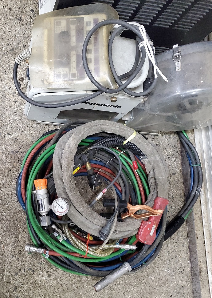 パナソニック Panasonic デジタル半自動溶接機 YD-500GZ4 アルミ溶接 YD-500GZ4TAN 延長 ② 1