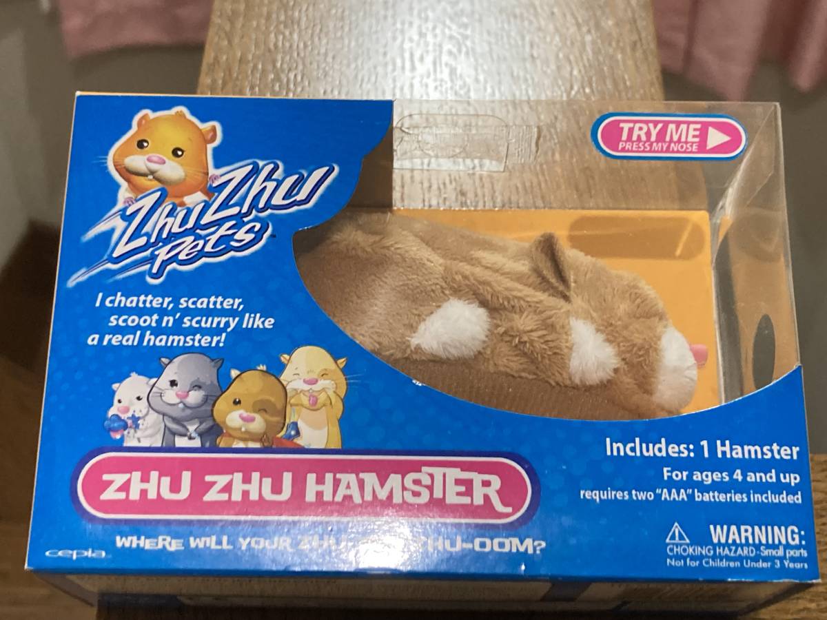 [ free shipping : new goods unopened ] Zoo Hsu pet ZHU ZHU PETS HAMSTER ④