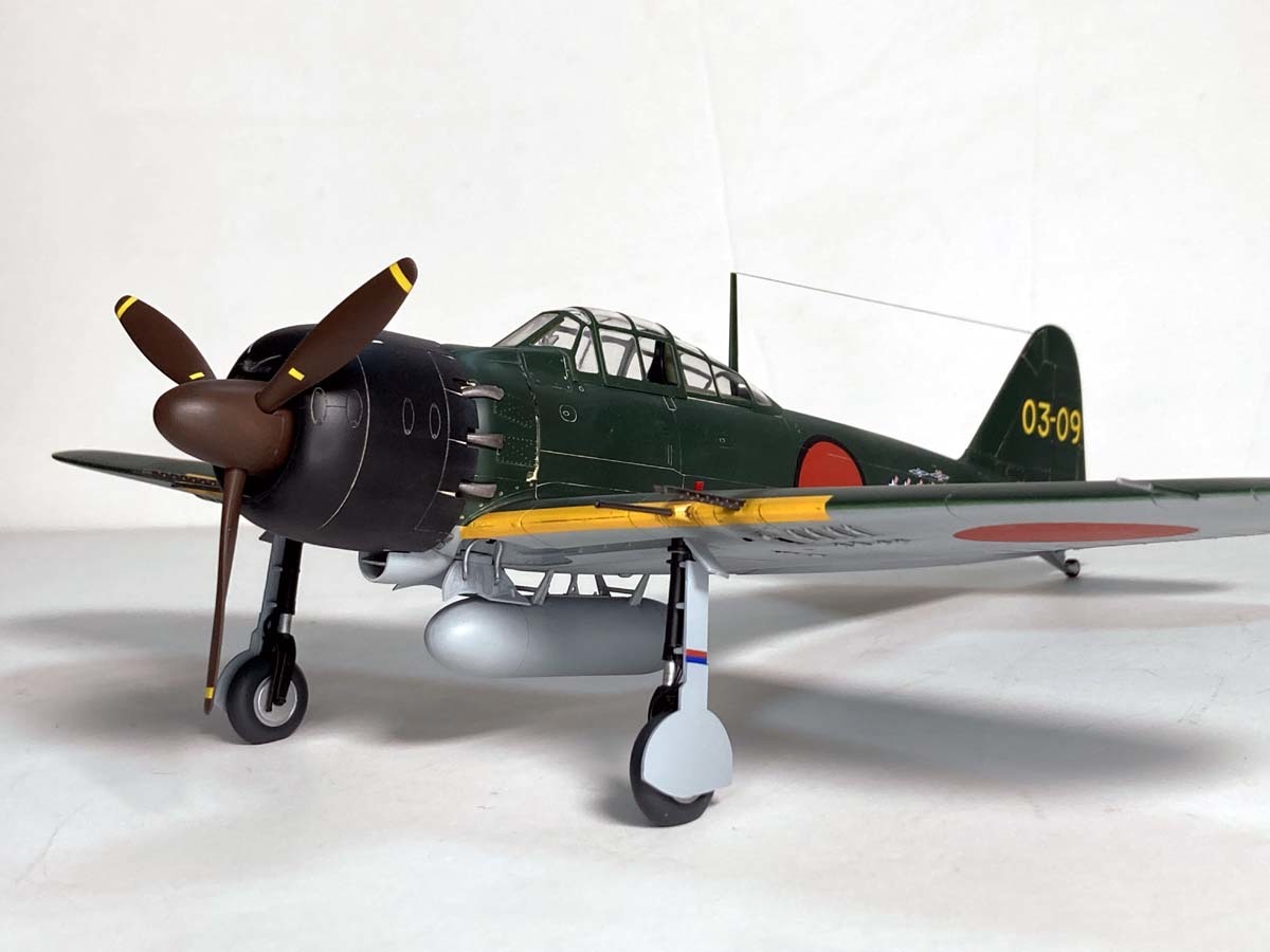 atsudra工房完成品】1/32 零戦52型丙 谷水上飛曹機-