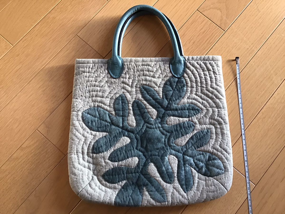 パッチワークキルト バッグ　ハンドメイド_画像3