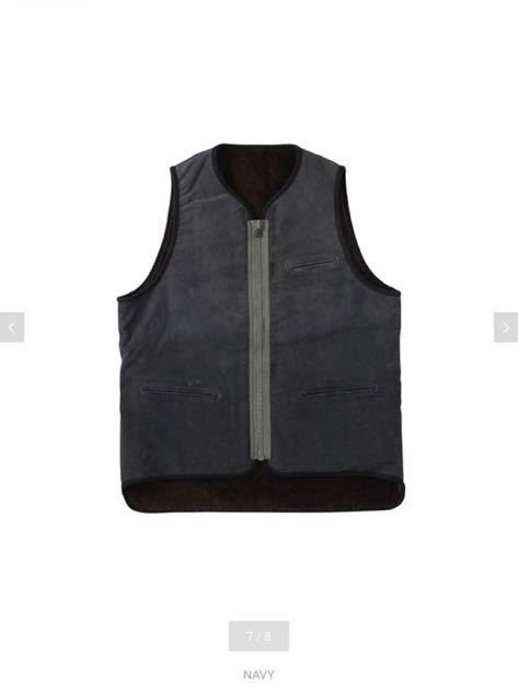 超新作】 LINER DEPT CONTRARY visvim レア VEST 泥 バンダナ CARROLL