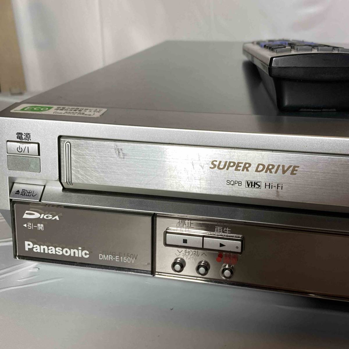 Panasonic DMR-E150V HDD内蔵 VHSビデオ一体型DVDレコーダー DIGA
