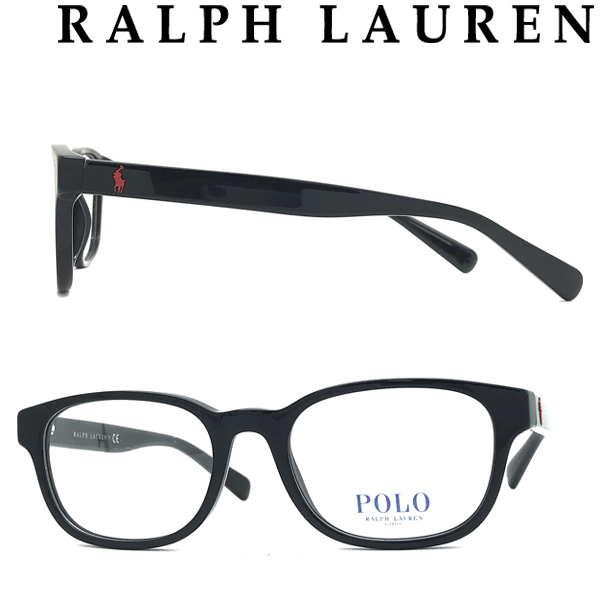 RALPH LAUREN メガネフレーム ブランド ラルフローレン ブラック 眼鏡 0PH-2244-5001