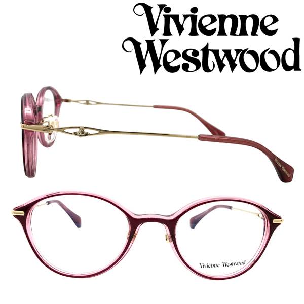 Vivienne Westwood メガネフレーム ヴィヴィアン ウエストウッド ブランド ローズ 眼鏡 VW-40-0007-02