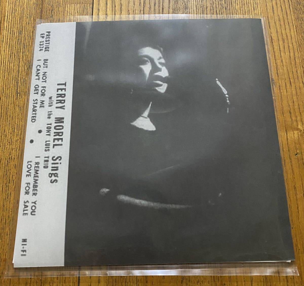 幻のピアノトリオとの初録音を収録したマニア垂涎のEP/‘55米Prestige原盤/ Terry Morel with Tony Luis Trio [Sings]/Jazz/Vocal/訳有特価_画像2