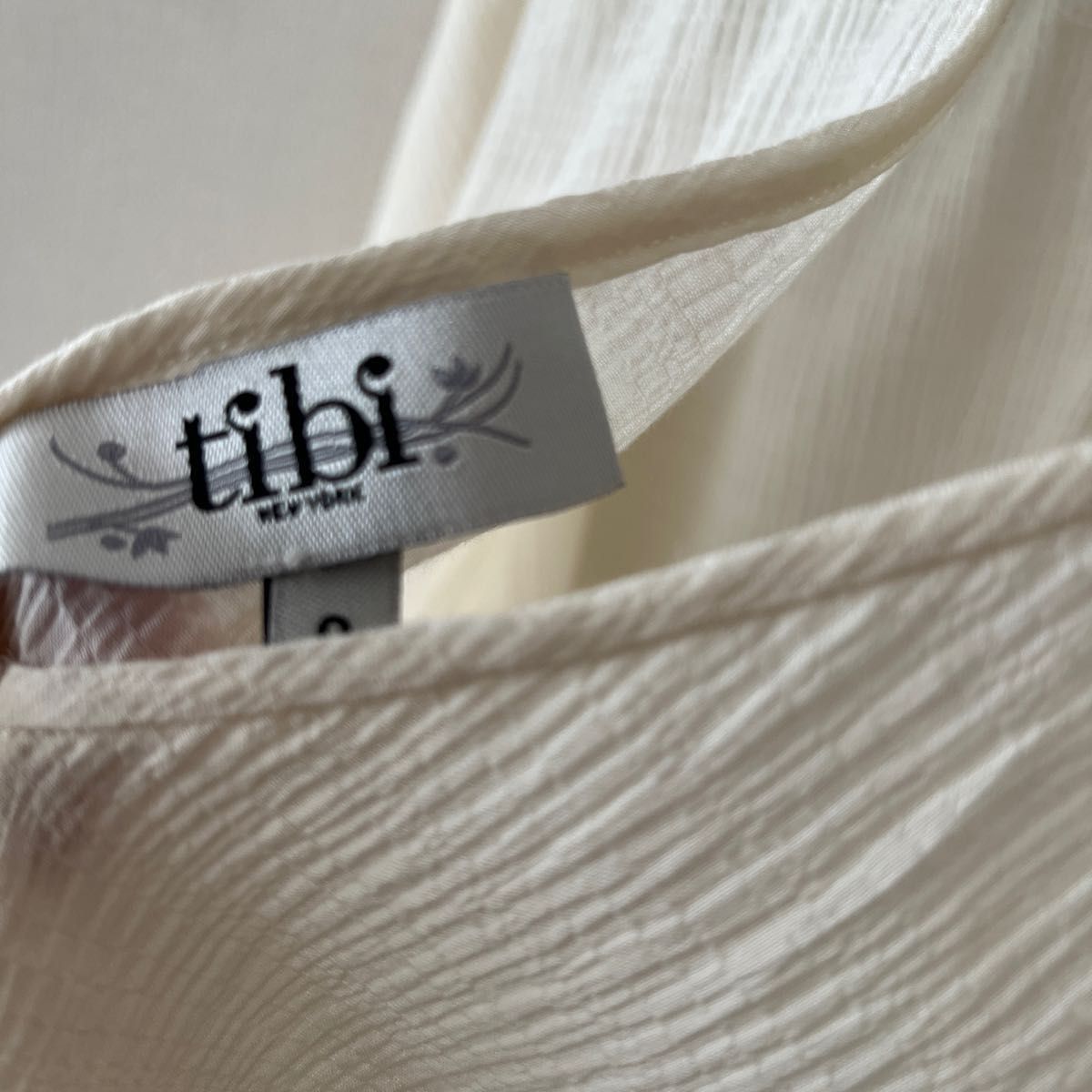 TIBI ティビ　水着の上から着用も可能 ビーチウェア プールサイドウェア　チュニックワンピース　ロンハーマン