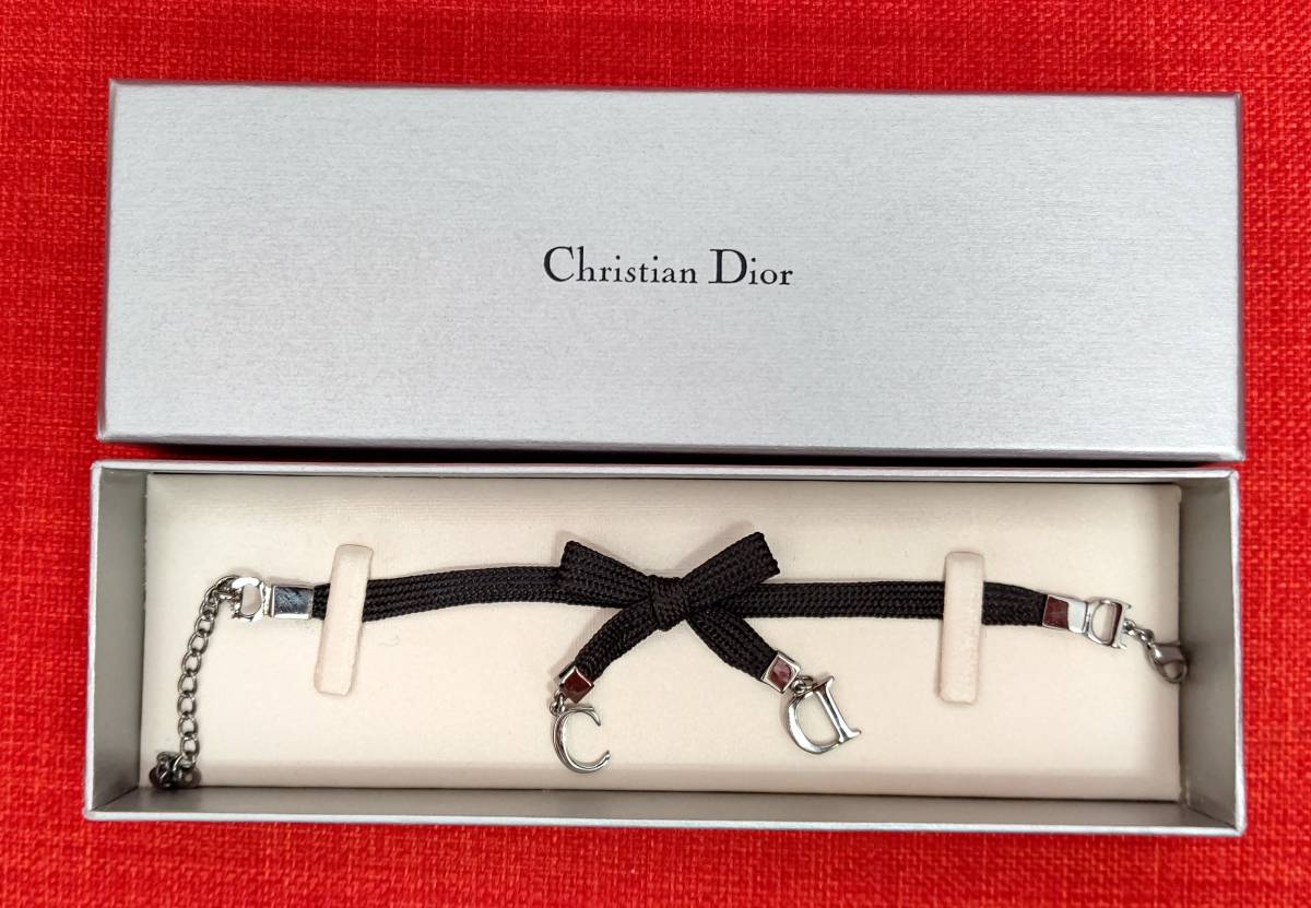 世界的に ☆未使用品☆ クリスチャンディオール Christian Dior リボン