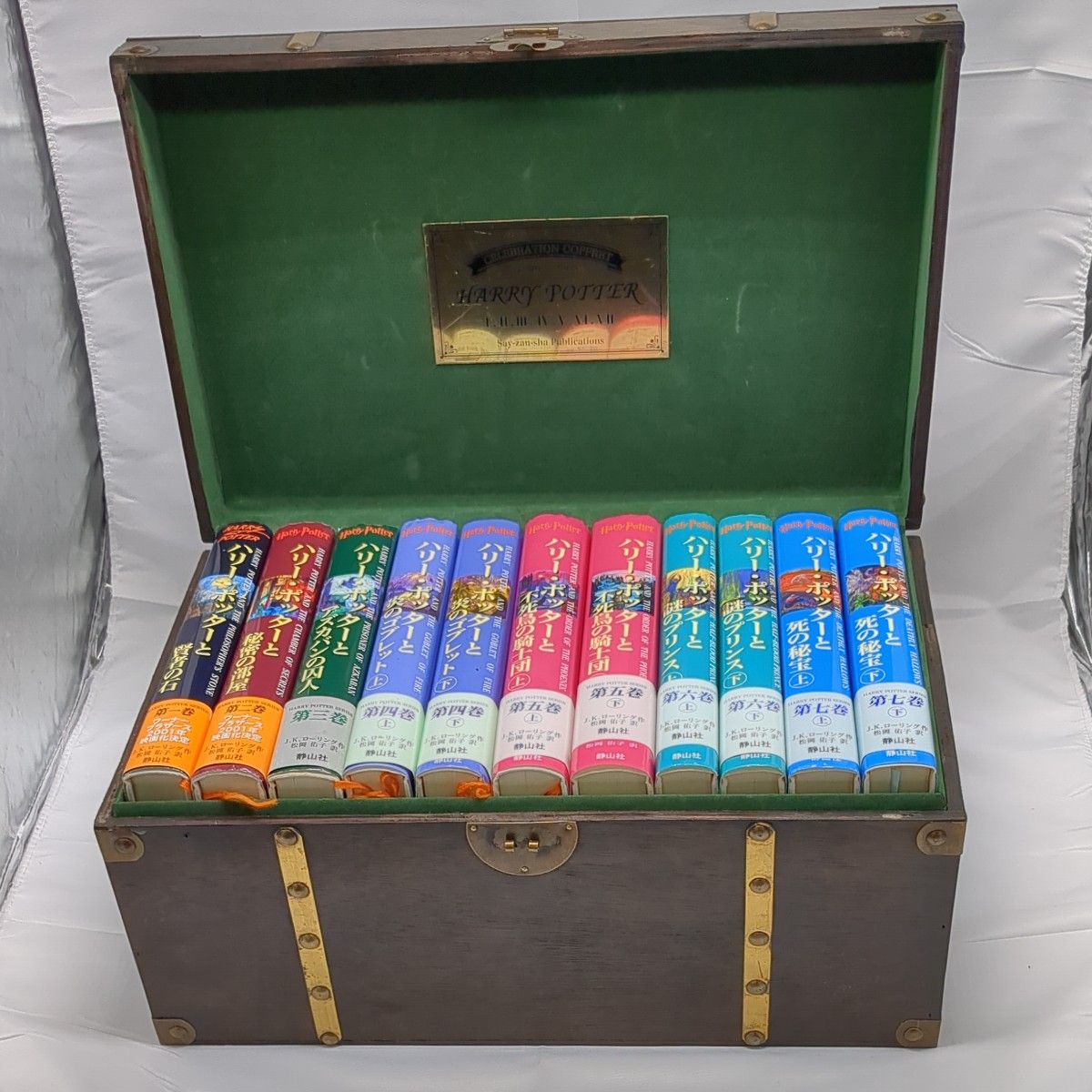 ハリー・ポッター 全巻セット 7巻11冊 豪華 木製 ボックス 静山社 木箱