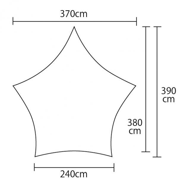 十Maku設計篝火篷布棉 原文:テンマクデザイン 焚き火タープ コットン
