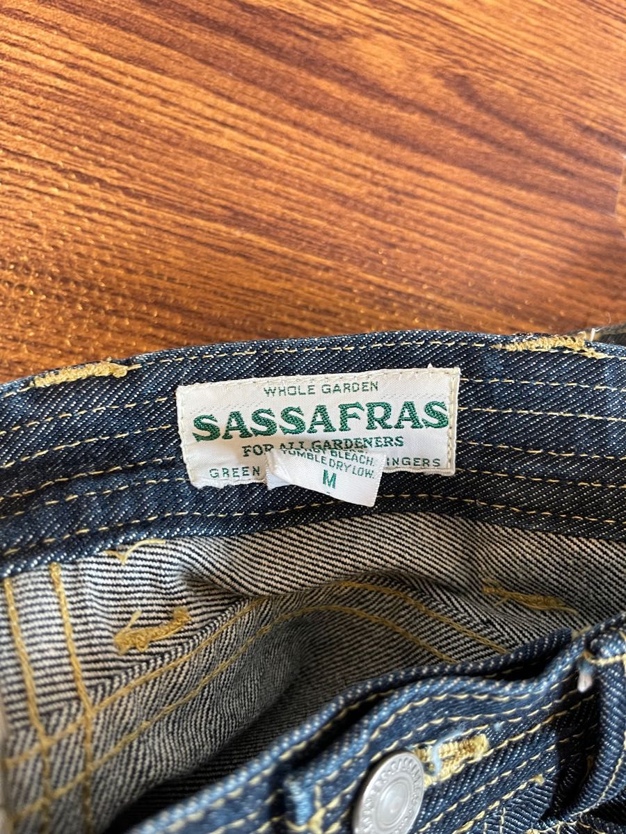 【美品】SASSAFRAS FALL LEAF PANTS 1/2 ササフラス